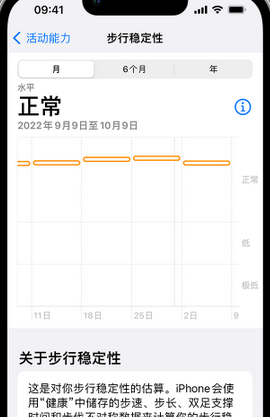 达坂城iPhone手机维修如何在iPhone开启'步行稳定性通知'