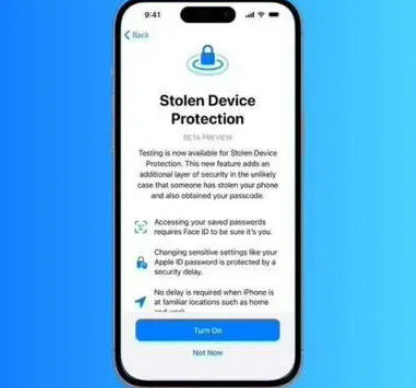 达坂城苹果授权维修店分享被盗设备保护功能开启方法 