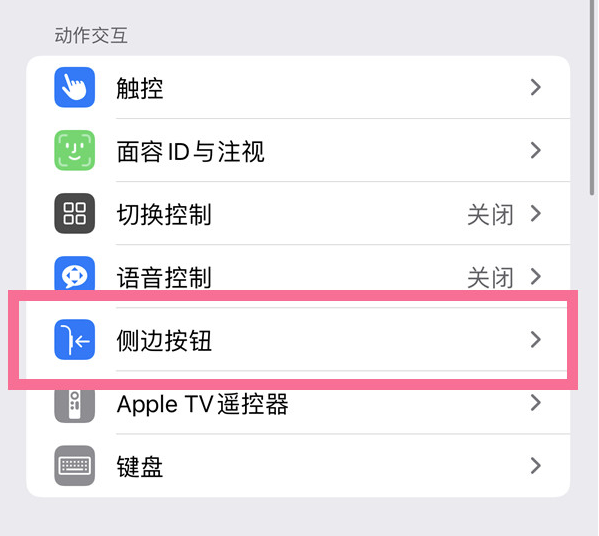 达坂城苹果14维修店分享iPhone14 Plus侧键双击下载功能关闭方法 